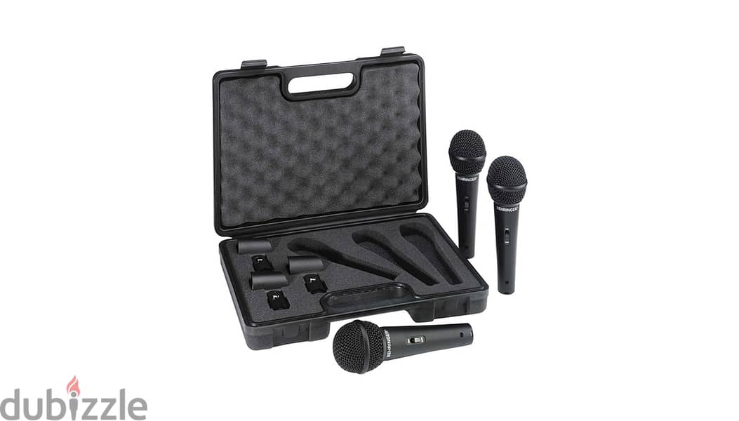 Behringer XM1800S Dynamic Microphone Set 0