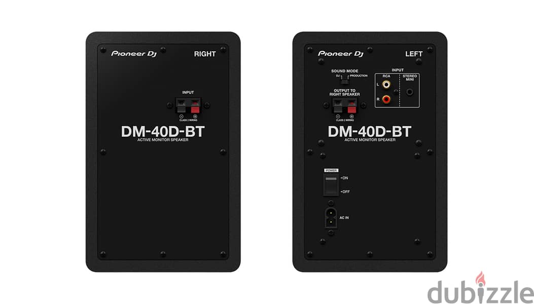 Pioneer DM-40-D BT BlueTooth Powered Studio Monitor Speakers (DM40D) 2