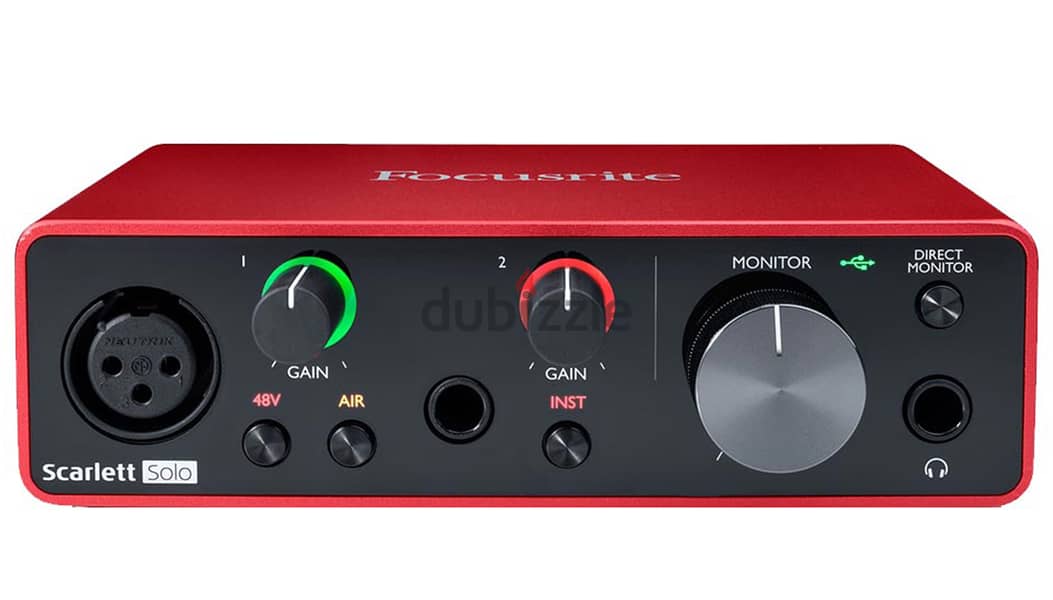 Focusrite Scarlett Solo G3 Audio Interface 1