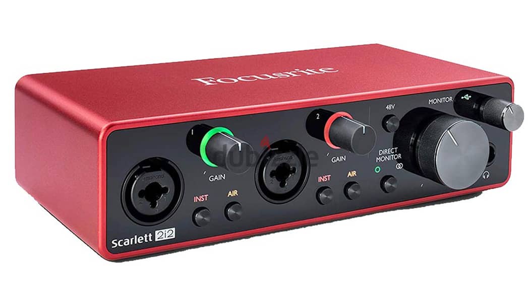 Focusrite Scarlett 2i2 G3 Audio Interface 4