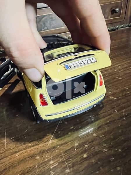 diecast car Mini Cooper scale 1:18 4