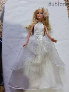 Barbie WEDDING BRIDE Mattel dressed & great doll 2011 bend legs=17$ 0