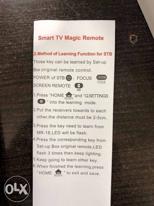 LG remote control smart + mouse 5