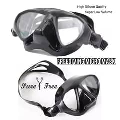 Freediving Professional Low Volume Mask & Snorkel