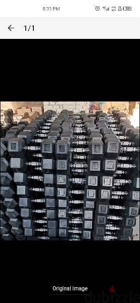 Hexagonal Dumbbells Best prices 03027072 GEO SPORTS