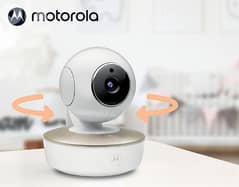 Motorola VM855 Connect 5-Inch WiFi Video Baby Monitor in White