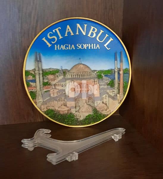 Vintage Hagia Sophia Plate 1