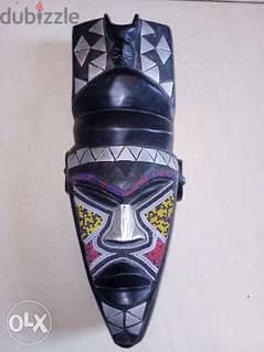 African heavy wooden mask 0