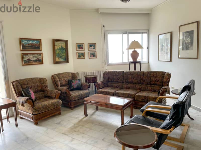 Prime Location Apartment in Broumana, Metn with Partial view 3