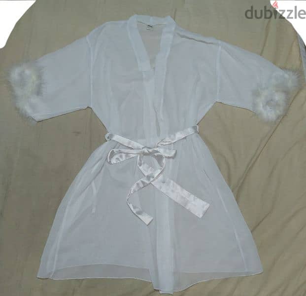 white feather bridal set  s to xL La Senza gift bag available +1$ 4
