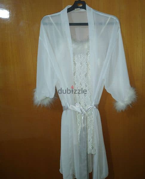 white feather bridal set  s to xL La Senza gift bag available +1$ 6
