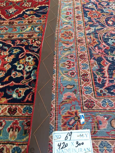 سجاد عجمي. 420/300. Hand made. Persian Carpet 8