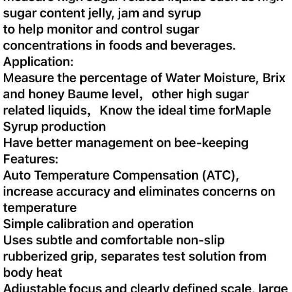 Honey Tester ميزان رطوبة العسل 4