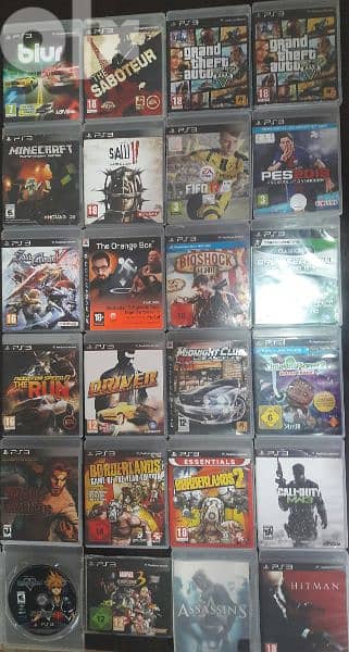 Giant collection of Ps3 games used for sale in leb no j 2