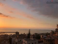 165 Sqm | Fully Furnished Apartment for rent in Dbayeh | Sea view