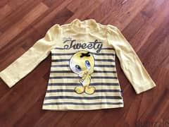 Long sleeves shirts for 2 years old size