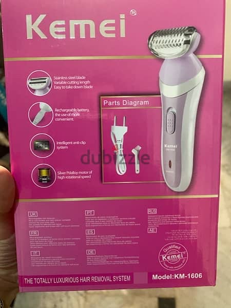 rechargeable hair remover 1