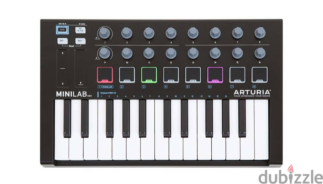 Arturia Minilab MKII MIDI Keyboard Controller 3