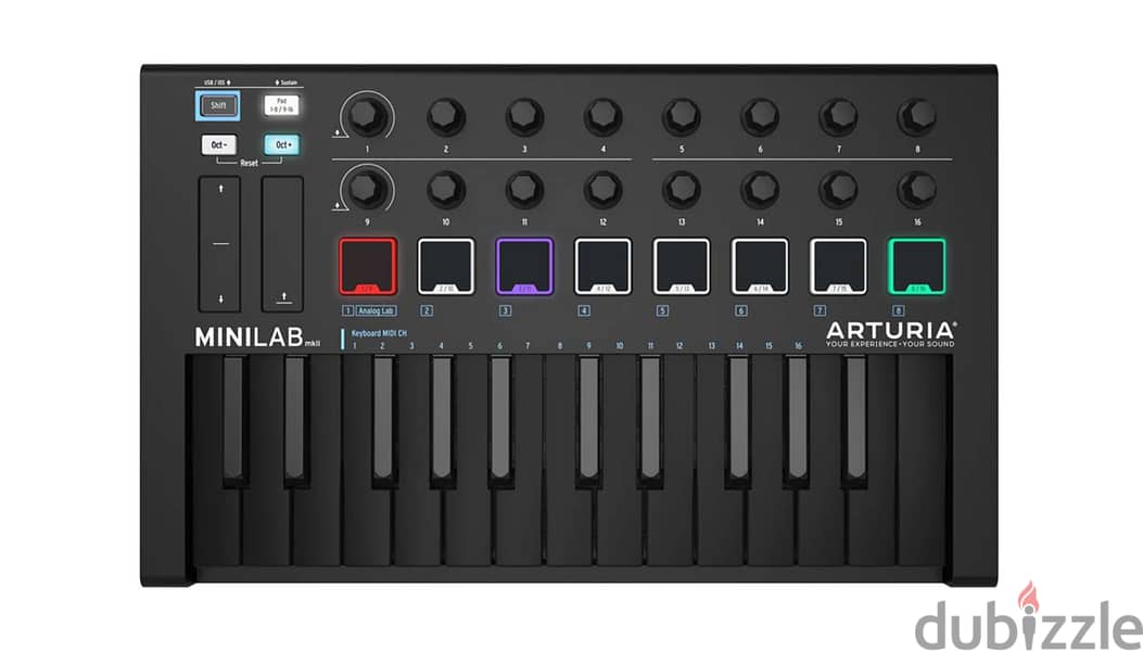 Arturia Minilab MKII MIDI Keyboard Controller 7