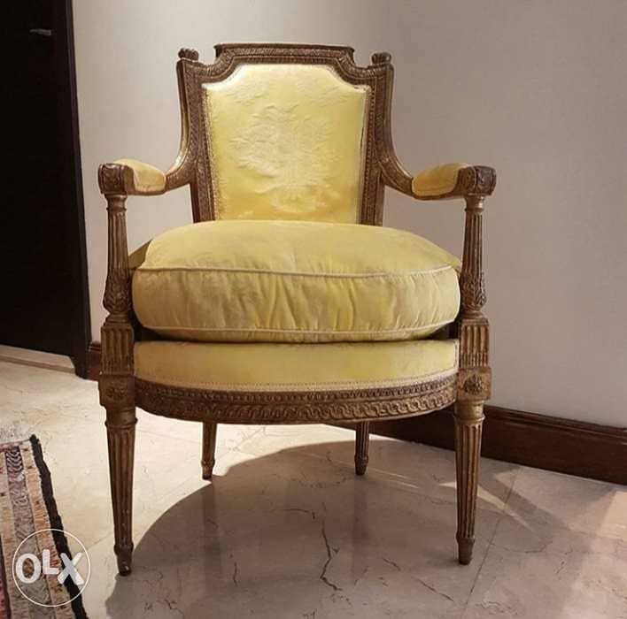 Gorgeous XVI Chairs كراسي انتيك فرنسي 1