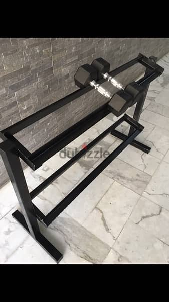 rack for dumbells new heavy duty very good quality 70/443573 RODGE 3