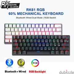 Royal Kludge RK61 Gaming Keyboard 0