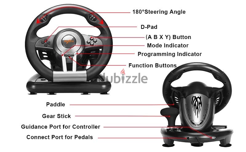 PXN V3 Pro Steering Wheel 3