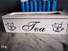 wooden tea box 0