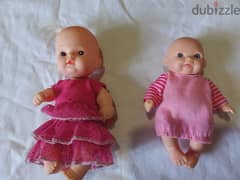 2 MY SWEET LOVE BABIES LOT TO LOVE 10 -15 Cm cute expressions dolls=18
