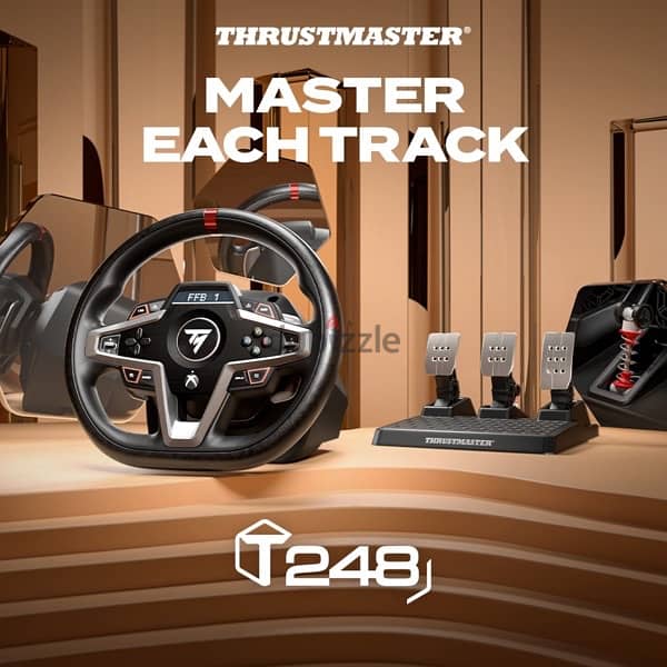 Thrustmaster T248 Real Driving Simulator Steering Wheel 6
