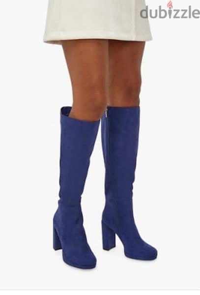 blue boots high heels 38.39 only 1=7$ or 3=15$ 2