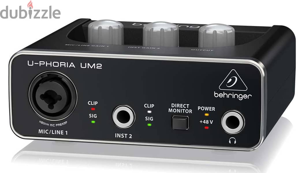 Behringer U-Phoria UM2 Audio Interface 3