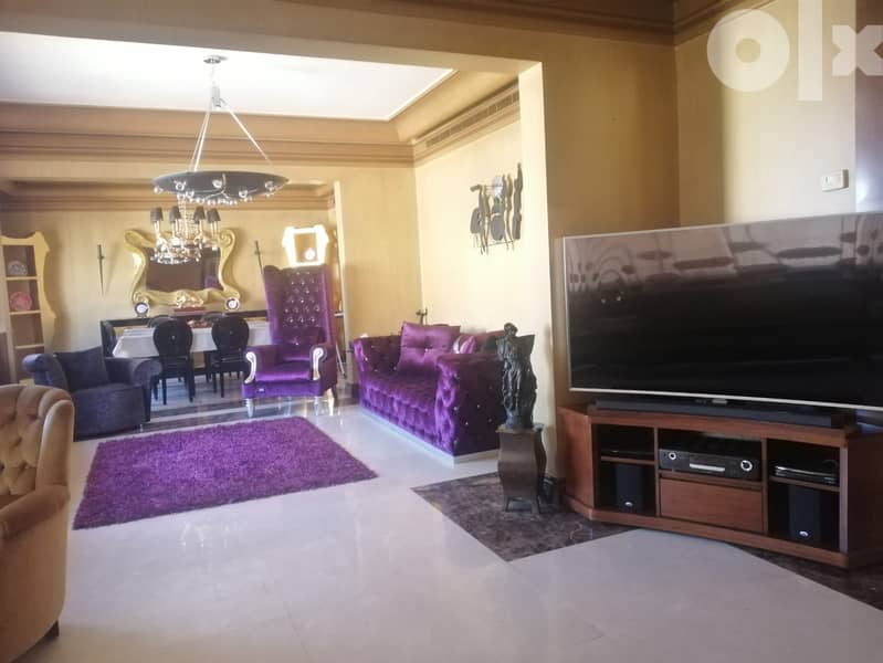 L10270-Classic & Deluxe Furnished Apartment for Rent In Achrafieh 1