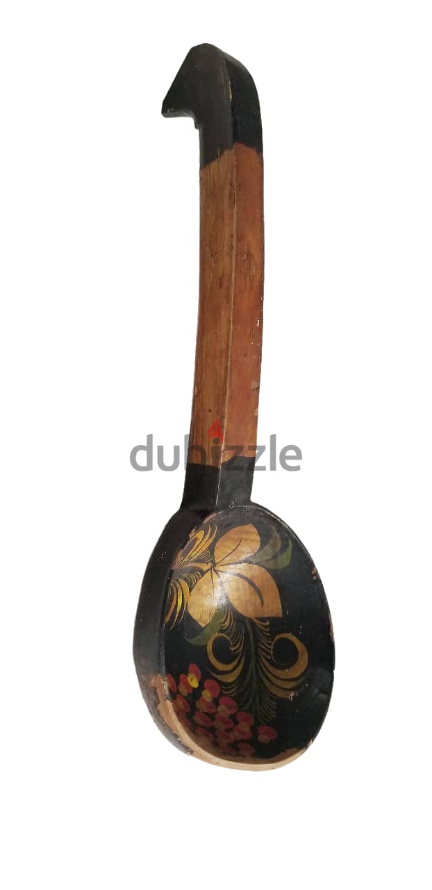 Russian Hand carved Hand painted spoon Wood Made in Russia AShop™ 2