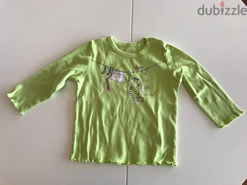 long sleeves size 12-18 months USD 2 per piece 2