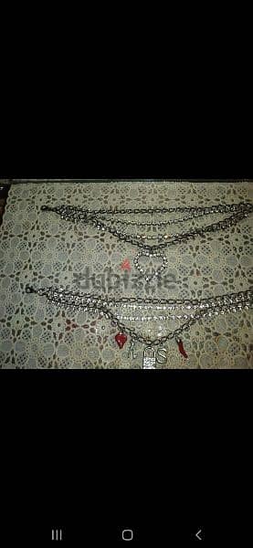Anklet 2 models for boots high quality stainless steel 9