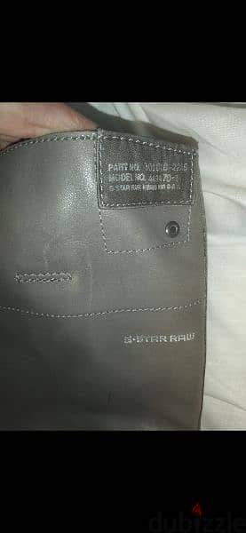 G Star Raw vegan real leather size 38 fits 37 too used once 4
