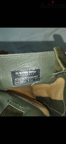 G Star Raw vegan real leather size 38 fits 37 too used once 10