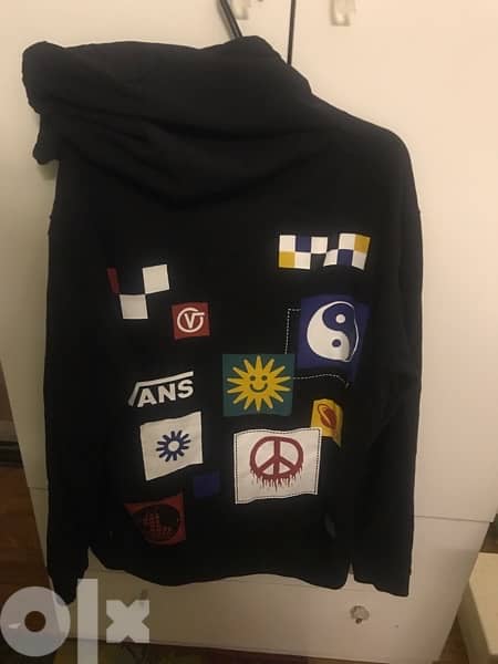 vanz hoodie size m like new 1