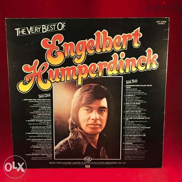 engelbert humperdink the very best of EMI vinyl 1
