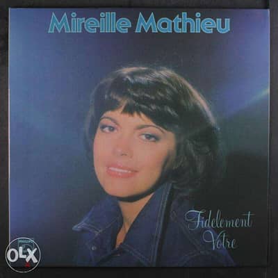 mireille mathieu fidelement votre gatefold vinyl