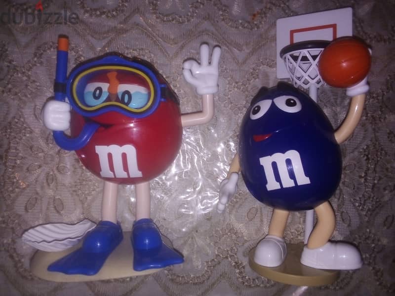 Big collection of M&M collectible dispensers 4