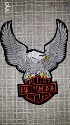 Harley Davidson badge 10$ fully embroidered