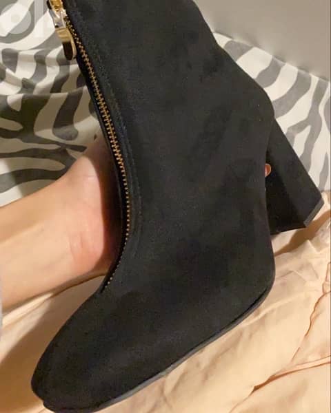 black ankle boots 1