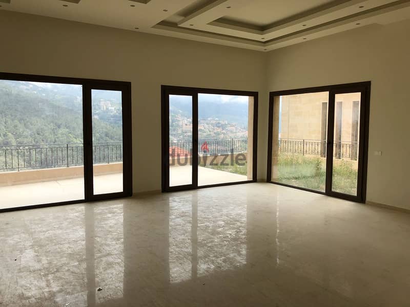 550 SQM  Villa in Fatka, Keserwan with Mountain and Sea view 3