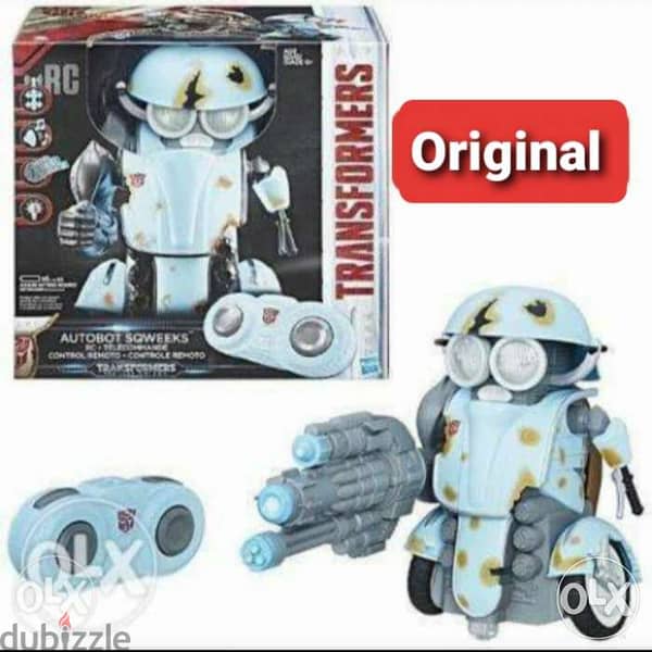 Transformers autobot store sqweeks rc