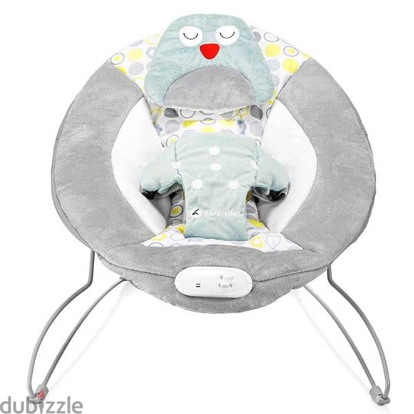 Musical and vibrating baby bouncer 1