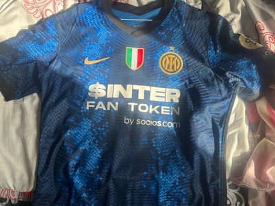 scudeto inter milan adriano nike limited edition player version jersey