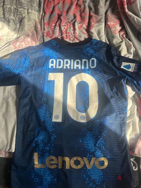 inter milan scudetto player version limited edition adriano nike kit 2