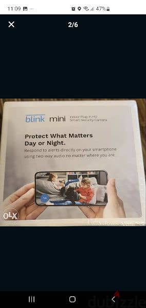 Blink Mini US Brand - 1080p full HD camera- works with Alexa 1